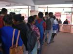 Candidates Queuing up for Interview during Jobmela