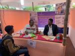 Stall by National Career Service for Differently Abled during Jobmela